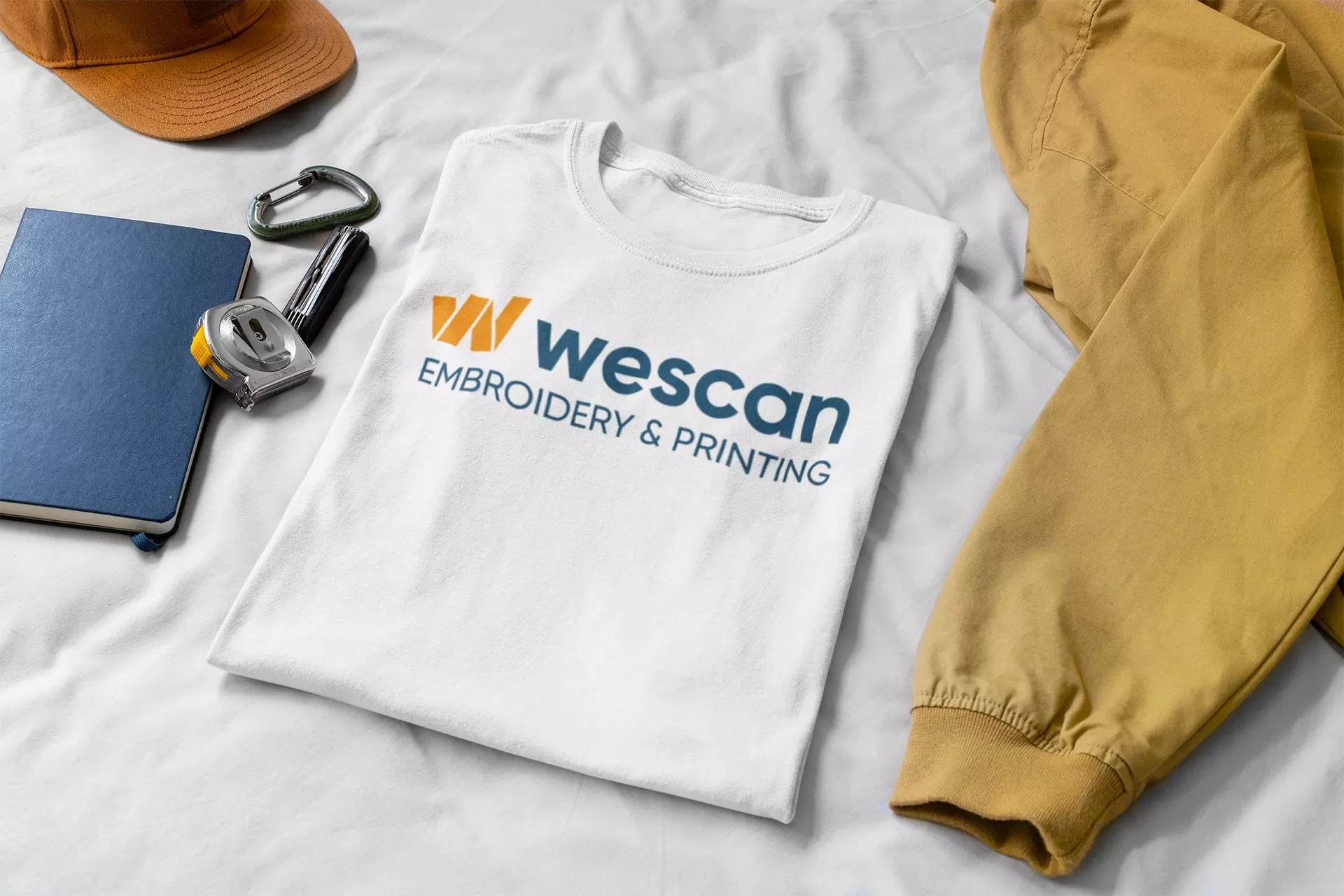 Picture of screen printed wescan shirt